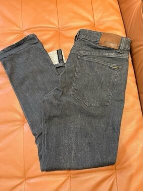 Volcom Vorta Men's Dark Gray Slim Jeans